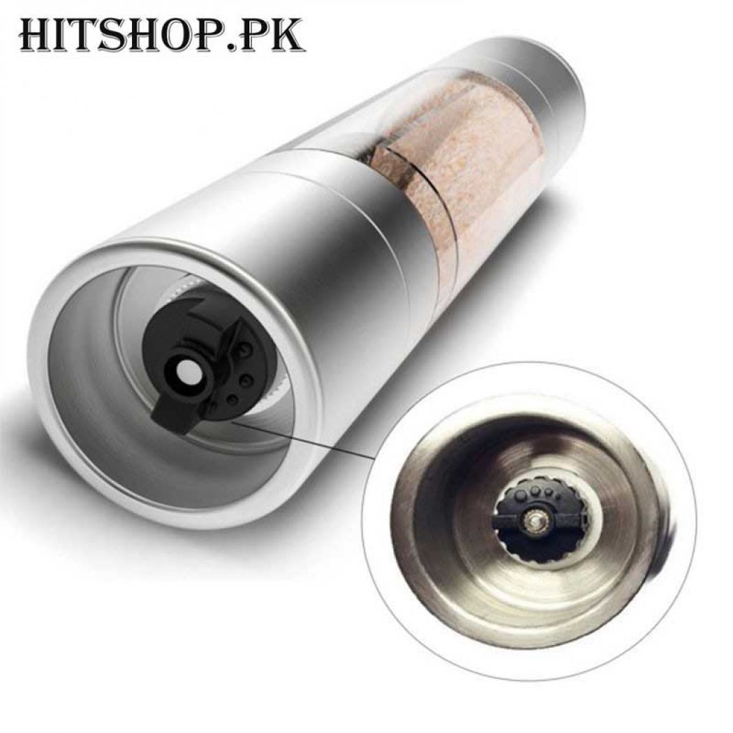 2 In 1 Stainless Steel Manual Salt Pepper Mill Grinder